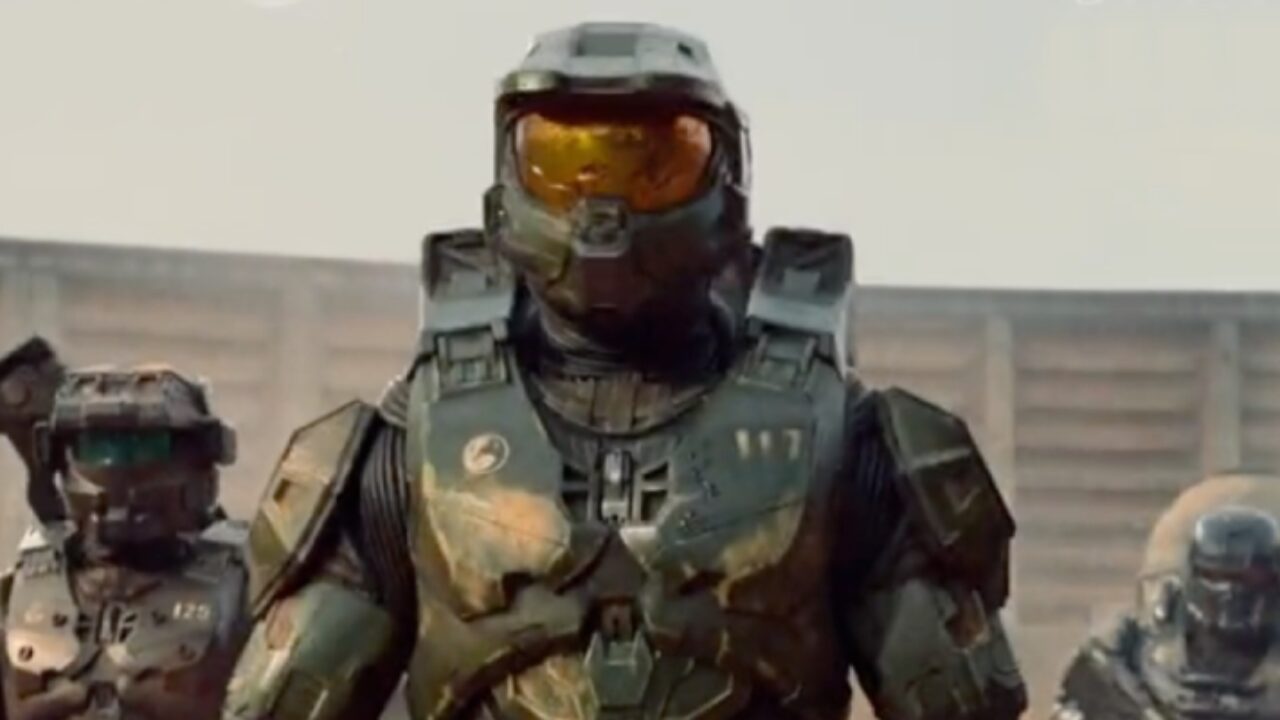 Яркая декаль Halo изображает крупного босса во всей его красе.