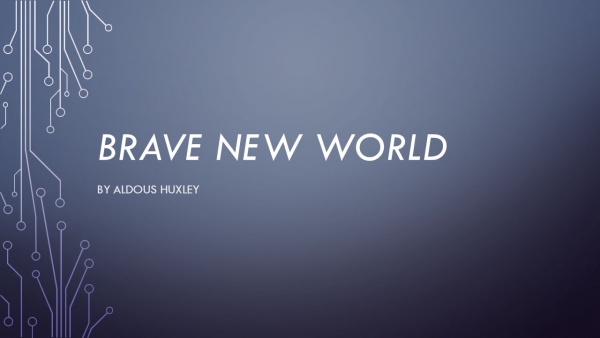 Literaire klassieker 'Brave New World' wordt miniserie