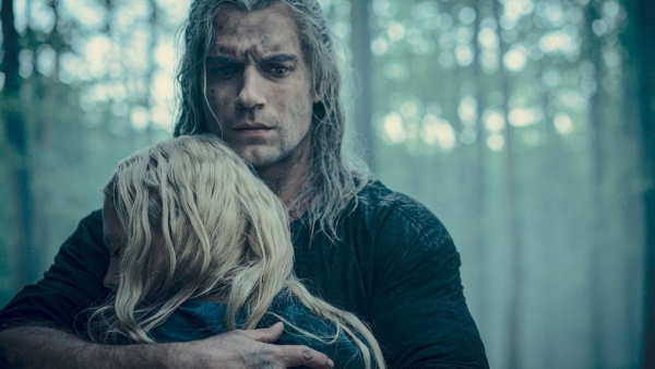 Geralt en Ciri gaan vechten in 'The Witcher'