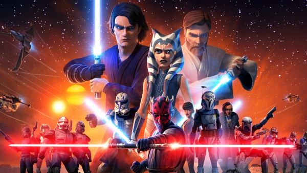 Gave trailer 'Star Wars: The Clone Wars'!