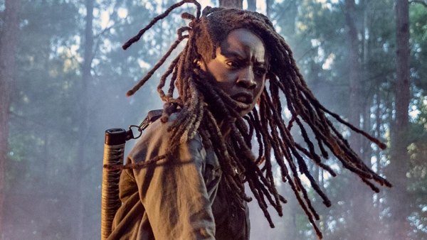 Michonne zat in 'The Walking Dead: World Beyond'