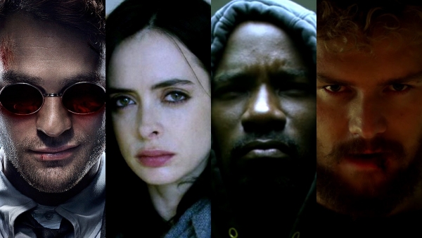 Bekende gezichten op nieuwe setfoto's Marvels 'The Defenders'