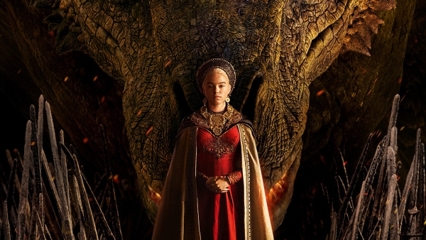 Draak loert op nieuwe poster 'House of the Dragon'
