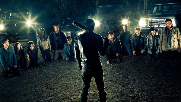 'The Walking Dead'-schurk Negan ging bijna dood