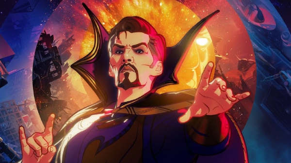 Duistere Doctor Strange op poster 'What If...?'