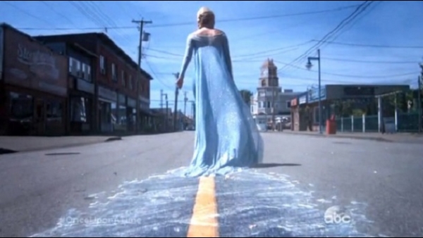 IJzige promo Elsa voor S4 'Once Upon a Time'
