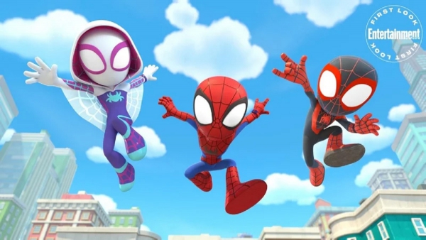 Eerste beelden uit nieuwe 'Spider-Man'-serie van Disney