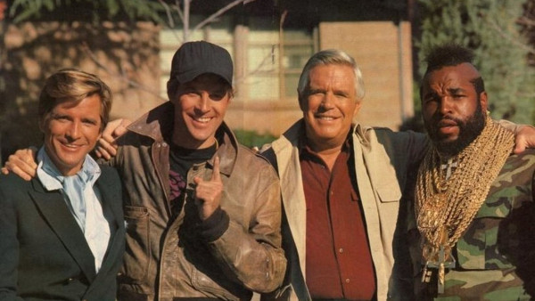 Deze acteurs uit 'The A-Team' konden elkaars bloed wel drinken