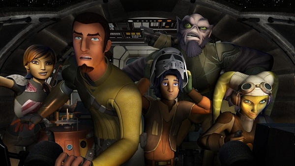 Bekijk een actievolle clip 'Star Wars Rebels'