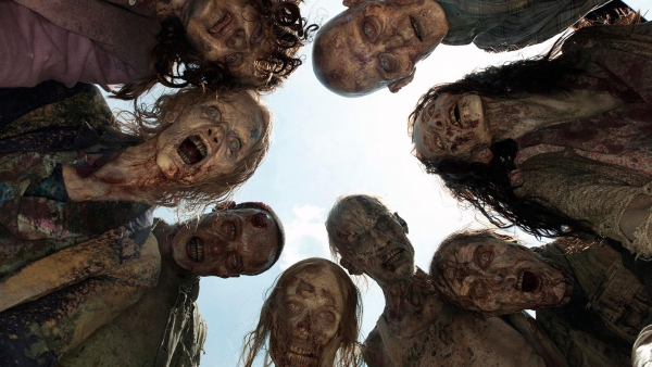 Zombies 'The Walking Dead' zijn hartstikke nep