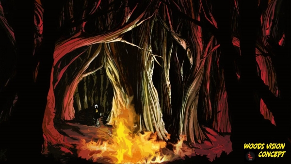Duistere concept art 'The Chilling Adventures of Sabrina'