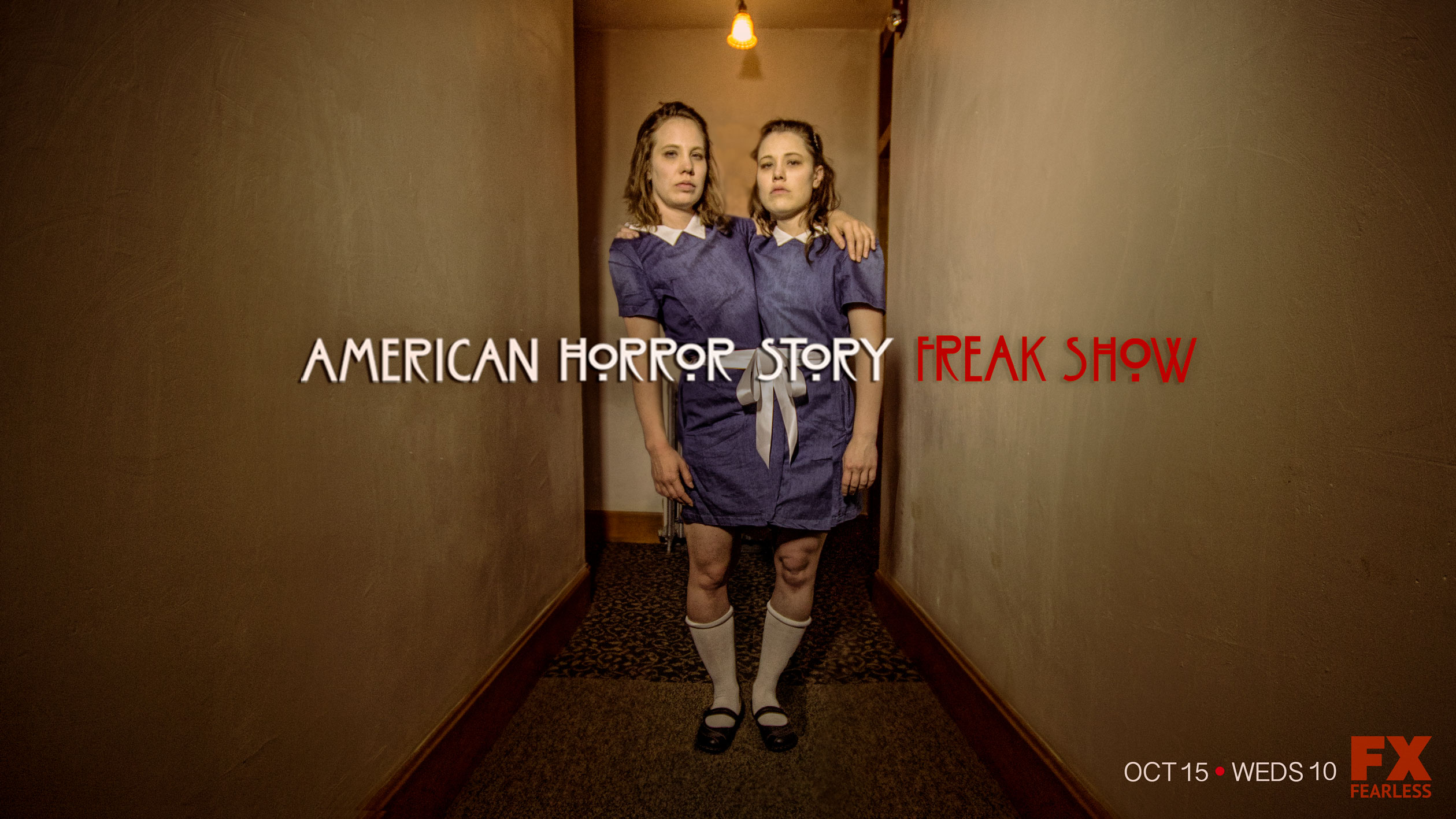Freaky nieuwe poster 'American Horror Story: Freak Show' - Serietotaal.nl