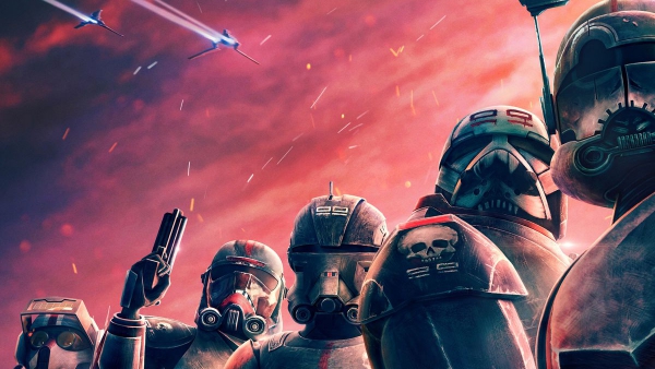 Onheilspellende poster 'Star Wars: The Bad Batch'