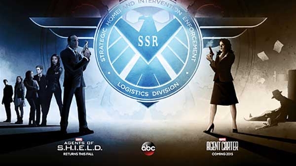 Gezamenlijke poster 'Agent Carter' en 'Agents of S.H.I.E.L.D.'