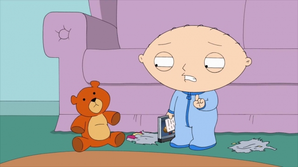 Stewie's seksualiteit in Family Guy onthuld