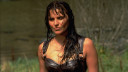 De woeste Lucy Lawless was in een klap De woeste Lucy Lawless was in een klap