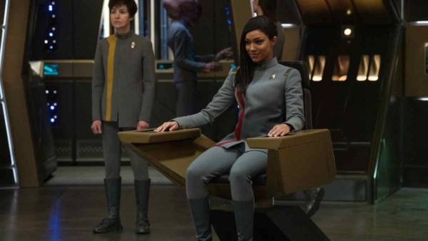 'Star Trek: Discovery' seizoen 4 onthult gave foto's! 'Star Trek: Discovery' seizoen 4 onthult gave foto's!