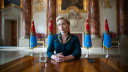 Kate Winslet als heerlijk foute Europese leider in de satirische HBO Max-serie 'The Regime'