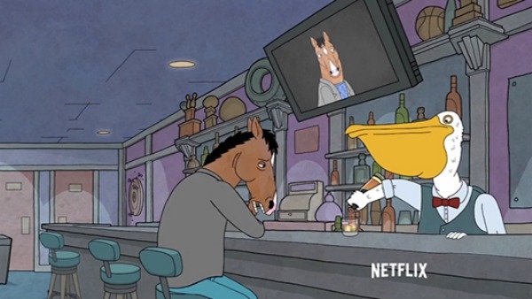 Trailer voor Netflix animatieserie 'BoJack Horseman'
