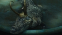 Alligator Loki zag er op de set van 'Loki' héél anders uit