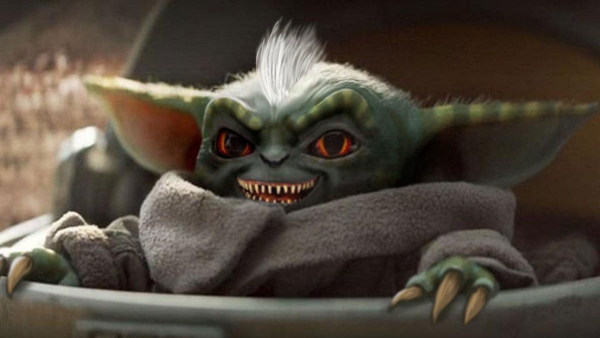 'Baby Yoda heeft wel héél veel weg van een Gremlin'