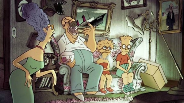 Bekijk 'The Simpsons' uit de ogen van de Franse regisseur Sylvain Chomet