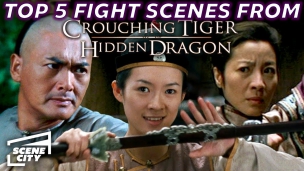 Top 5 Fight Scenes From Crouching Tiger, Hidden Dragon (Zhang Ziyi, Michelle Yeoh 4K HD Clips)